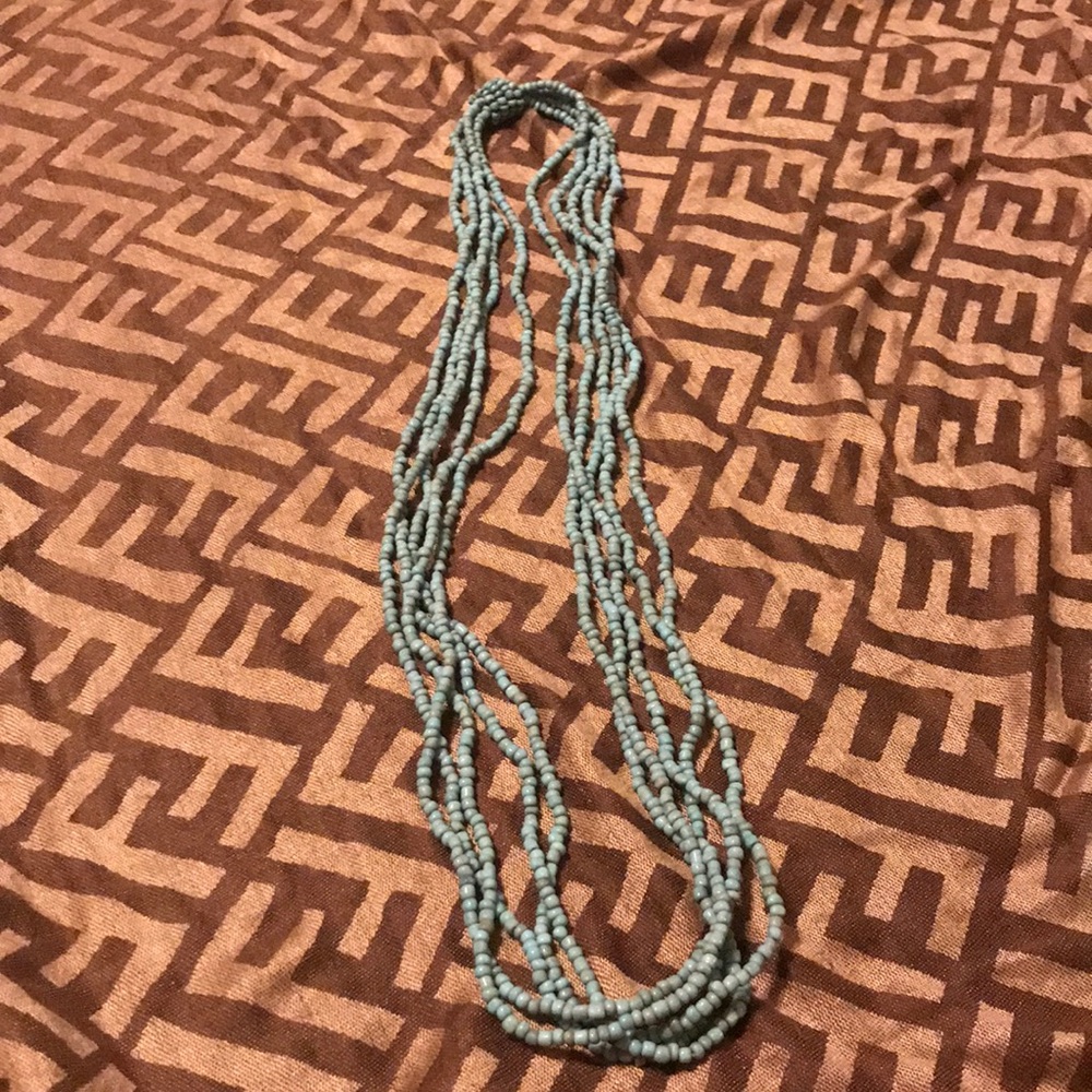 Turquoise necklace costume jewelry